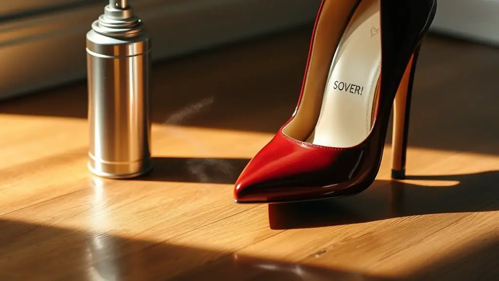 apply lubricant spray effectively