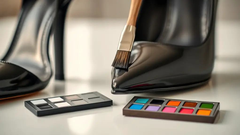applying touch up paint