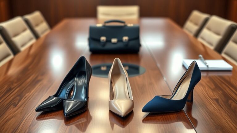 business meeting heel choices