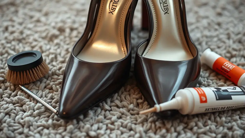 check the insoles thoroughly