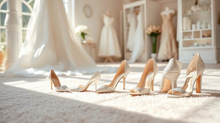 choosing perfect wedding heels