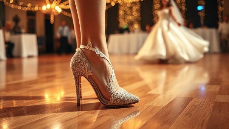 comfortable stylish wedding heels