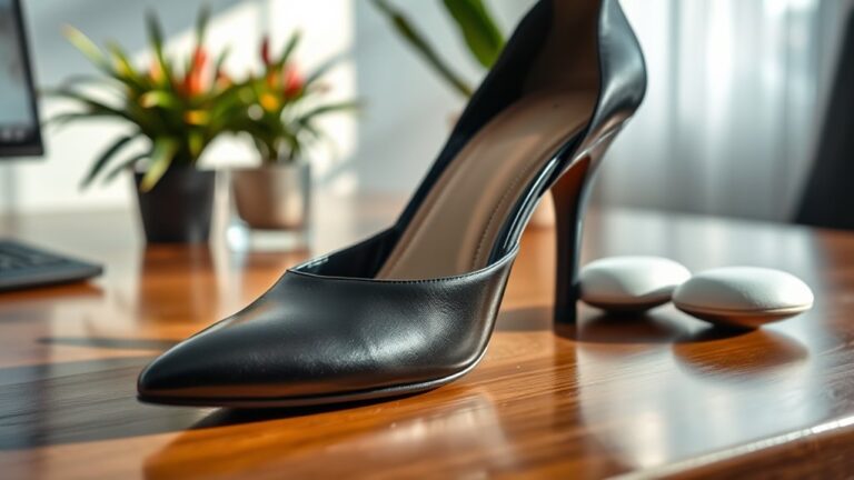 comfortable work heel tips