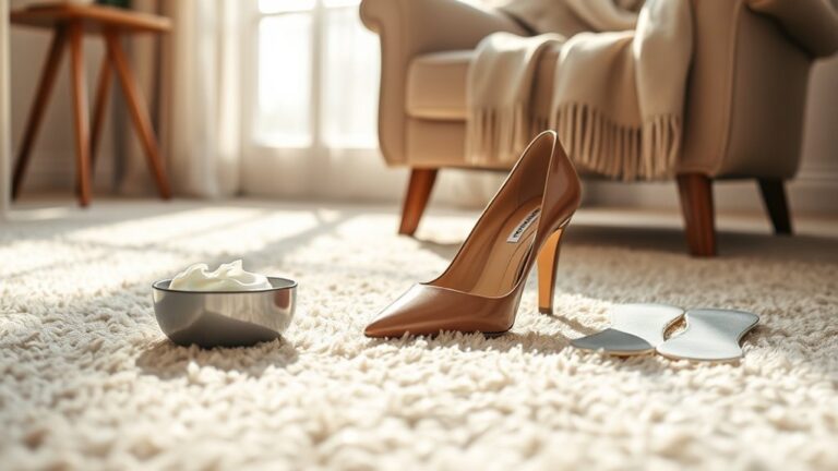 comfortably break in heels