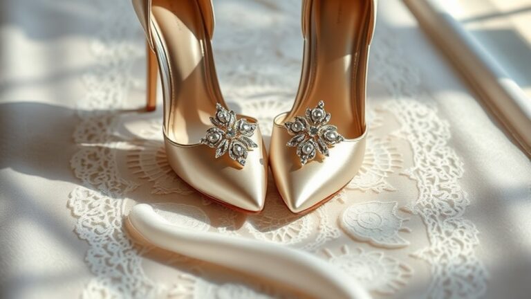 elegant bridal footwear collection