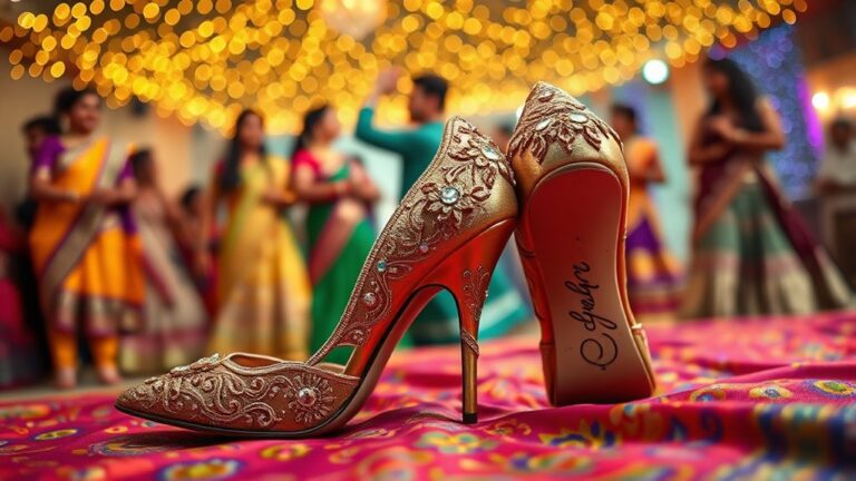 elegant footwear for festivities