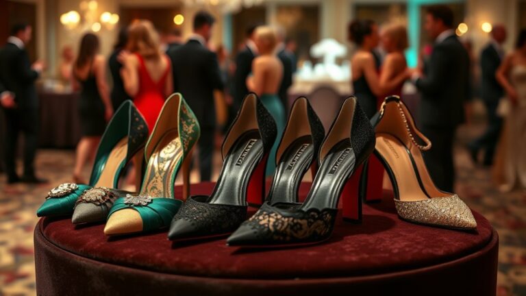 elegant heels for charity