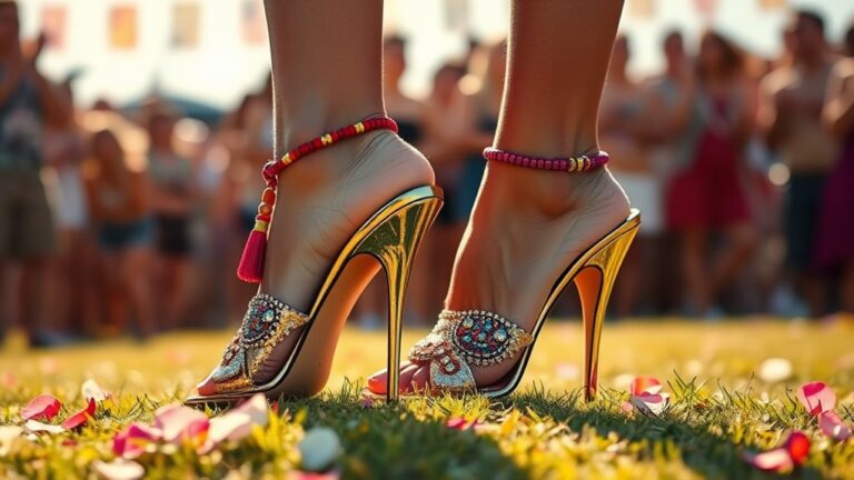 festival season heel trends