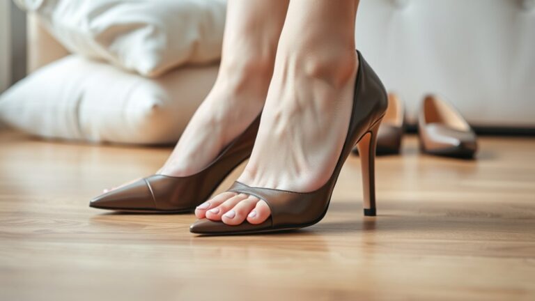 heels lead to toe pain