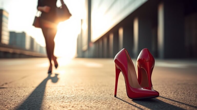 heels symbolize feminine empowerment