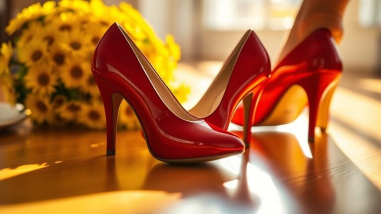 high heels and happiness