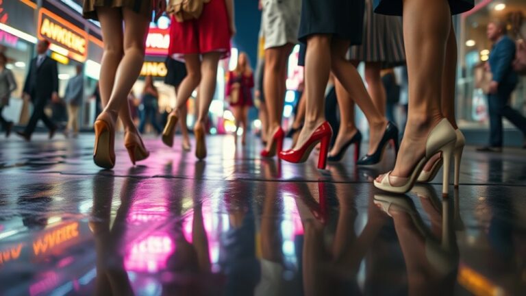 high heels in fashion