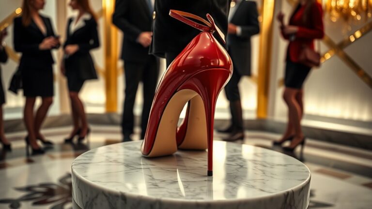 high heels signify status