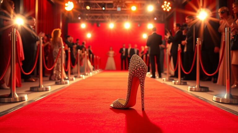 iconic red carpet footwear