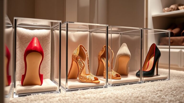 proper heel storage techniques