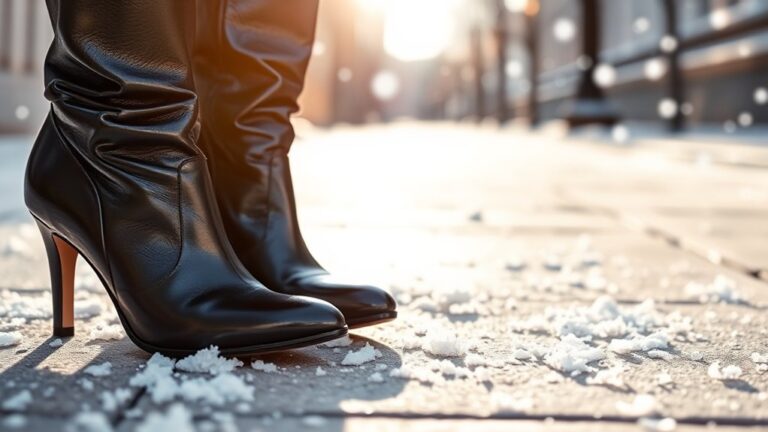 shield heels from winter