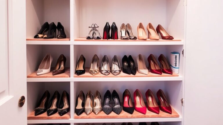 store heels to prevent mold