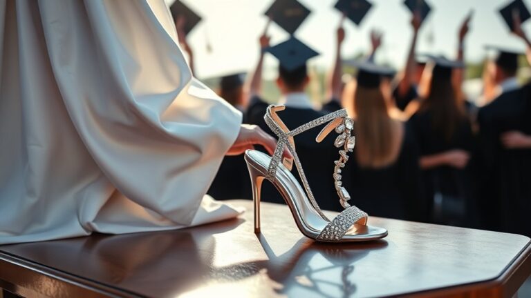 stylish graduation ceremony heels