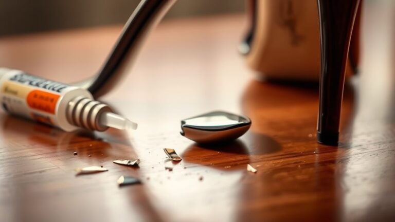 superglue for broken heel