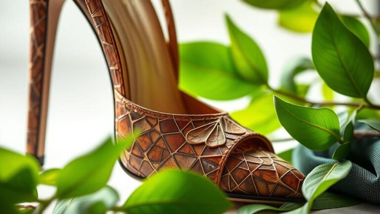 sustainable materials revolutionizing heels